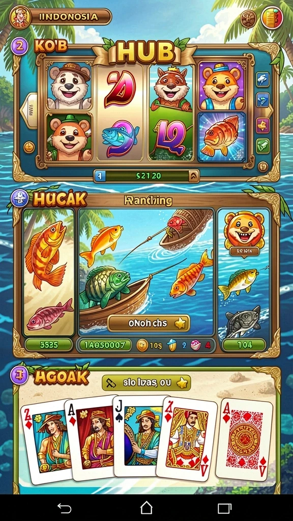 jktgame - Karakter unik yang bisa dipilih untuk bermain.
