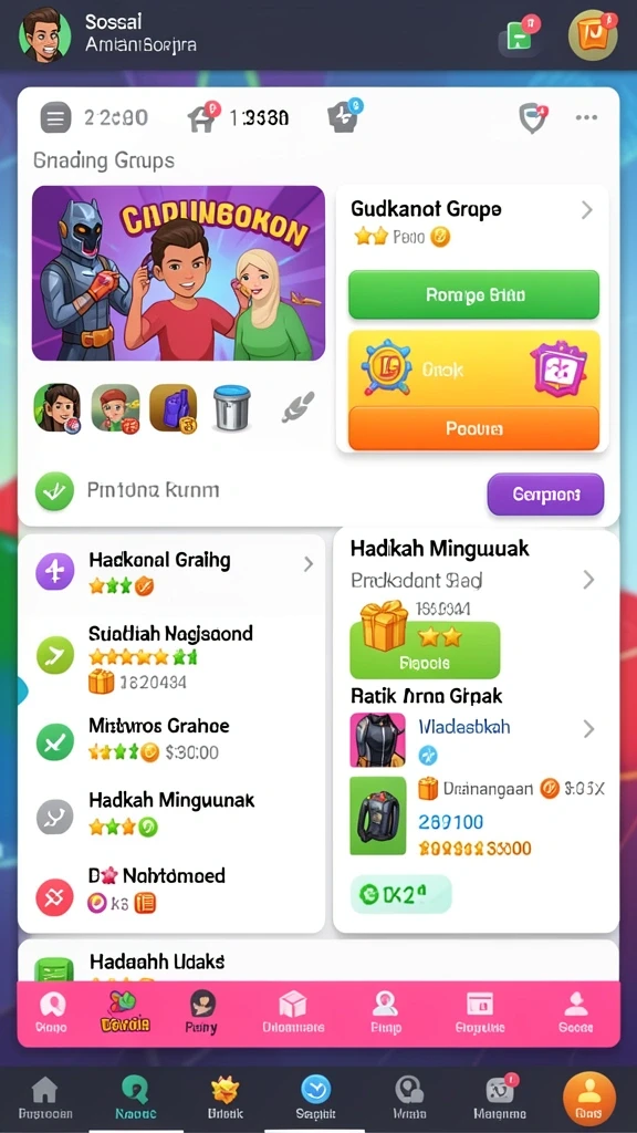 raya22 - Gambar level permainan yang menantang di RAYA22.