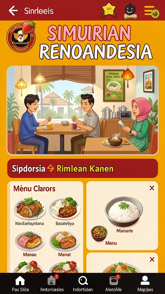 rejekihub - Antarmuka pengguna yang menarik dan mudah dinavigasi.