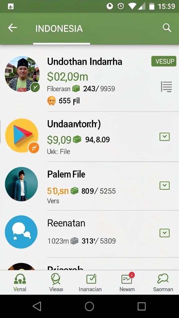 winidn - Screenshot dari hadiah menarik yang bisa didapatkan.